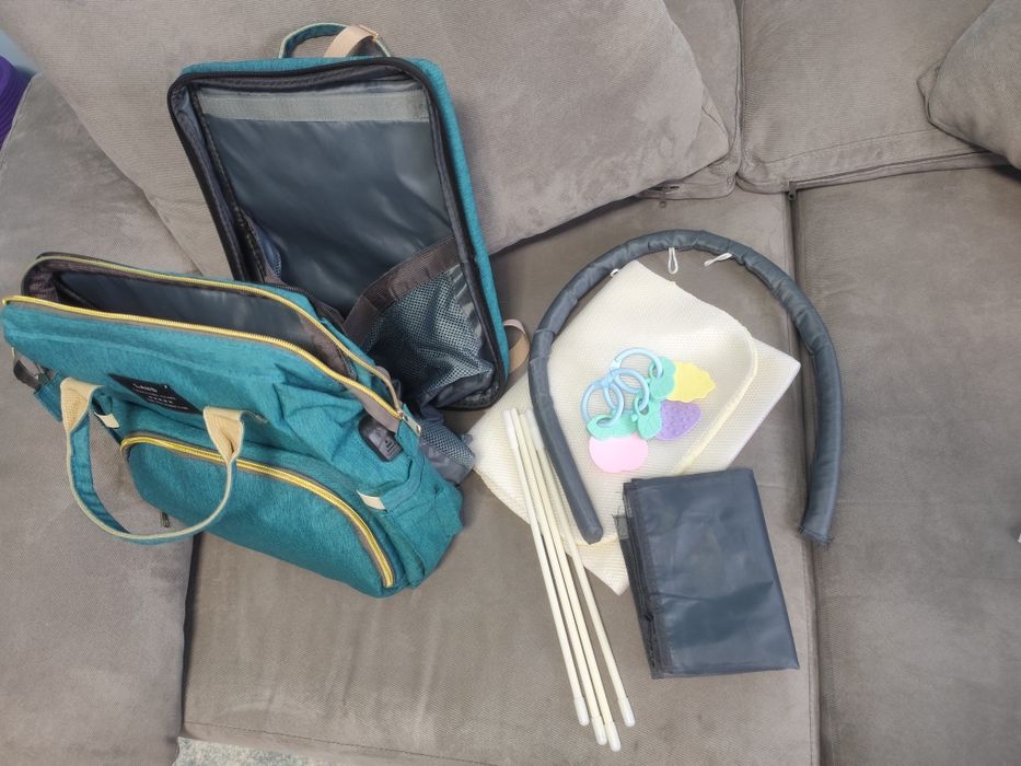 Бебешка раница с легло