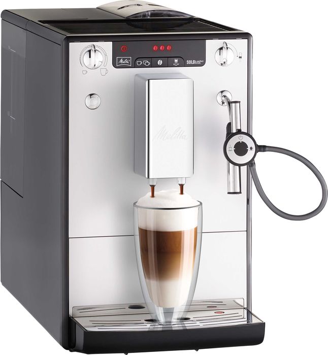 Кофемашина Melitta Solo Perfect Milk 957-201/203 Black/Silver