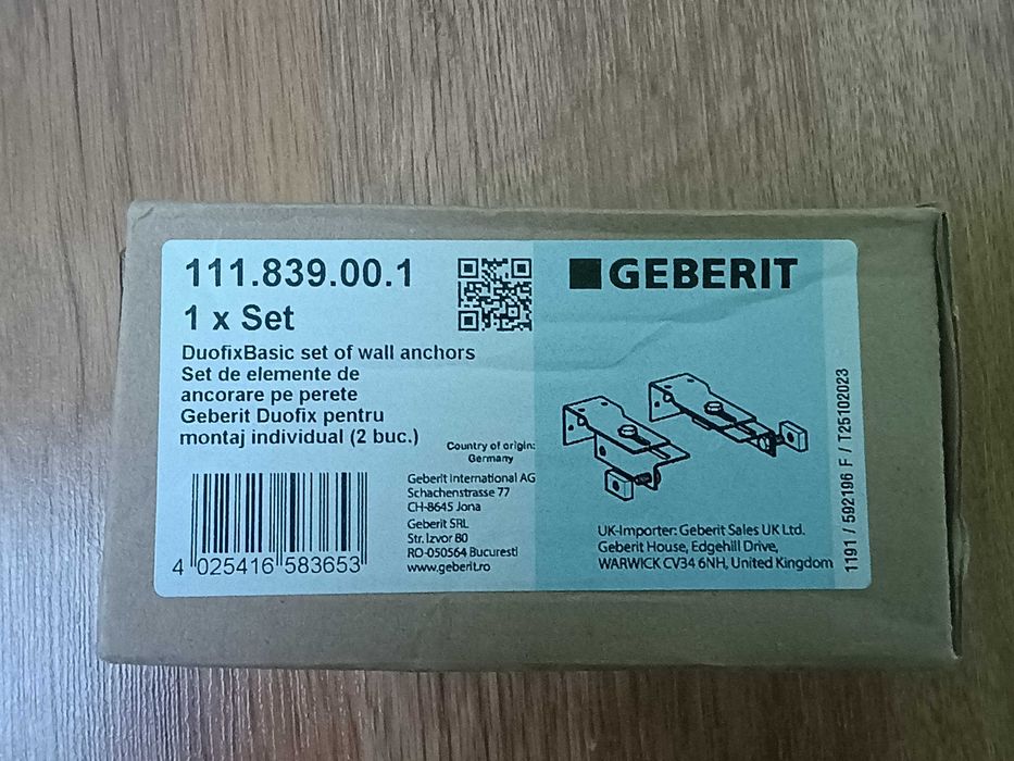 Ancore de fixare Gheberit Delta  2 bucati