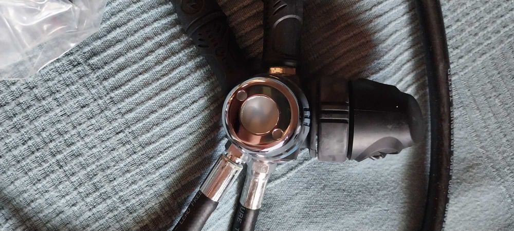 Aqua Lung Titan LX – комплект регулатор + октопус + Oceanic манометър