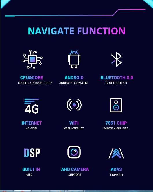 Navigatie VW, SKODA, SEAT, 8CORE, 2+32, CarPlay, MONTAJ INCLUS