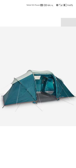 Trimm Eagle  палатка, Quechua arpenaz4.2 четириместна палатка