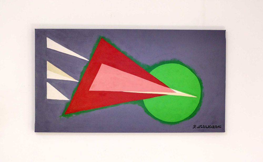 tablou abstract ulei pe pânză