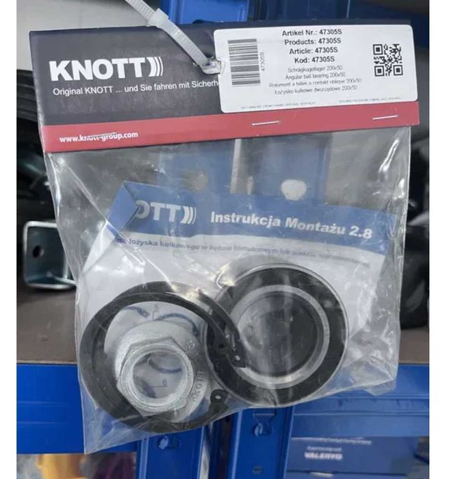 Лагер малък Ø34/Ø64/37mm / KNOTT