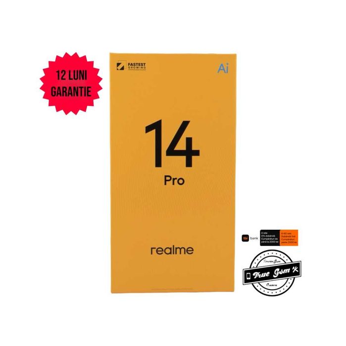 Realme 14 Pro 512GB Pearl White - GARANTIE 12 LUNI | TrueGSM