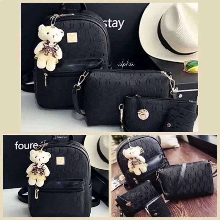 Дамска раница 3 части