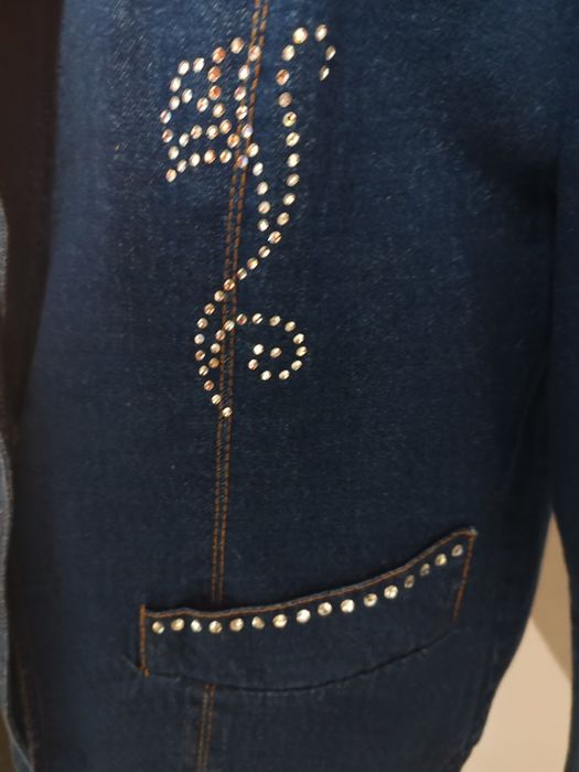 Geaca denim Vidudress bumbac