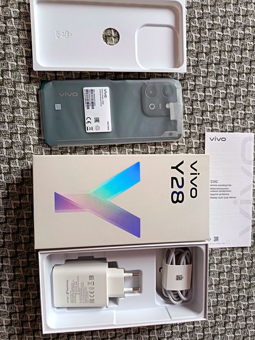 Смартфон VIVO Y28 256 Gb сотовый телефон мобильный сотка