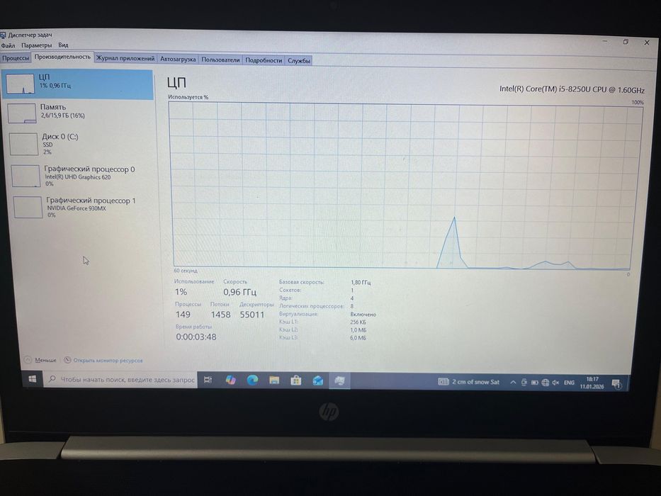 Мощный ноутбук hp