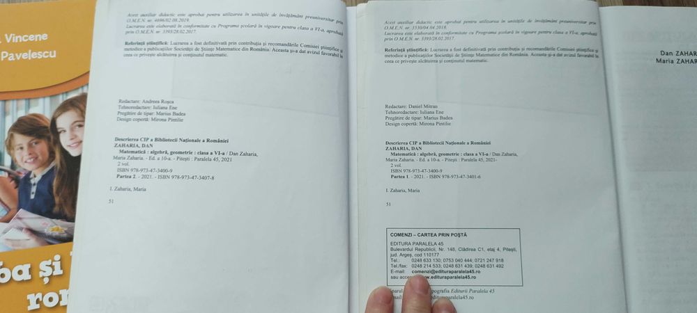 Culegere manual Auxiliar  romana clasa a 6 a a VI a romana