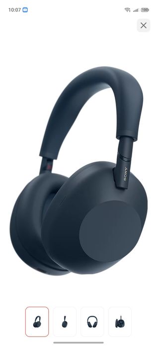 Sony WH-1000XM6 синий