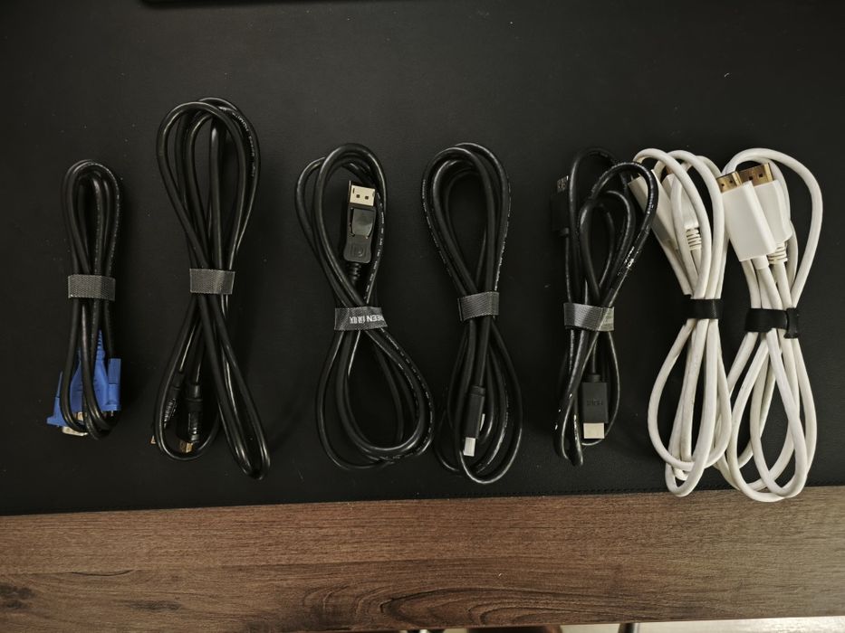 Кабели Display Port, HDMI, VGA