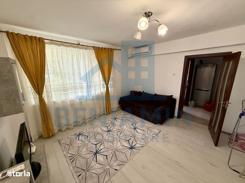 2 camere - mobilat - utilat - parter - centrala - AC - Botanica