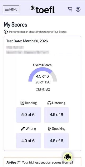 Помощь со сдачей TOEFL