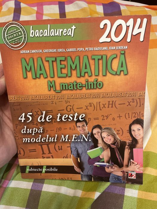 Metematica BAC 2014