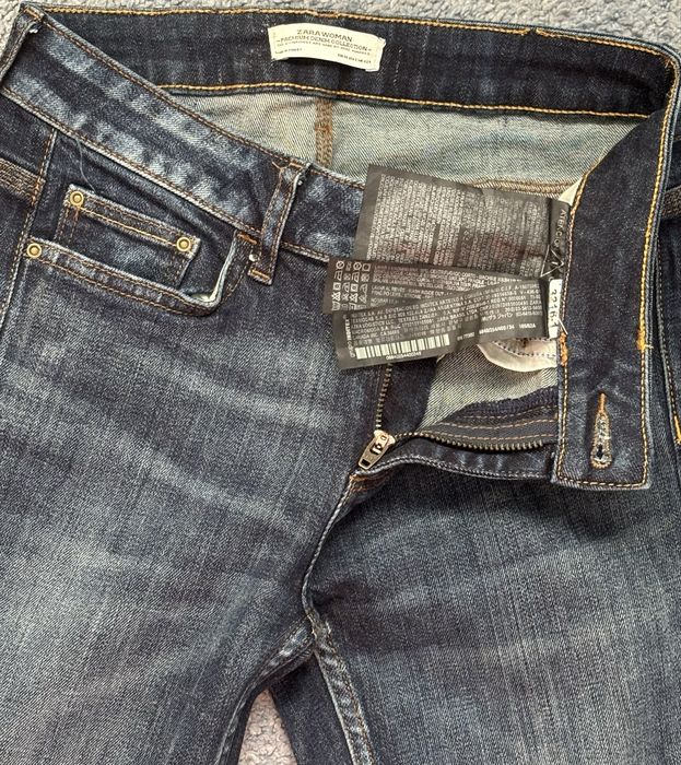 Blugi Zara Slimfit- marime 34, stare foarte buna