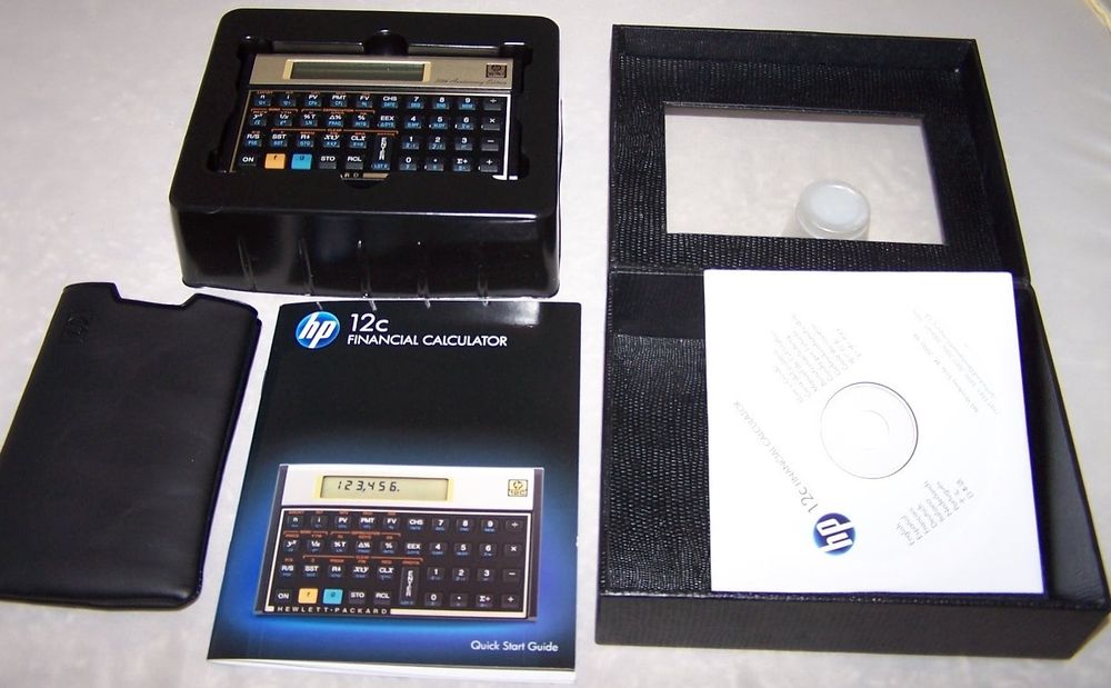 Калькулятор HP 12 3