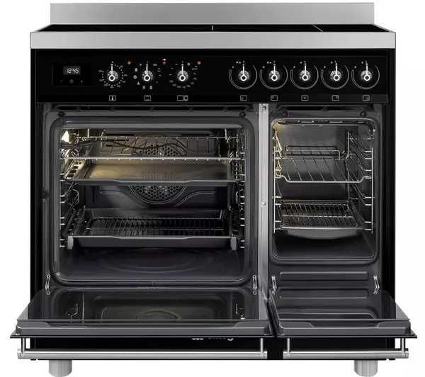 Полупрофесионална индукционна готварска печка SMEG 90 см.