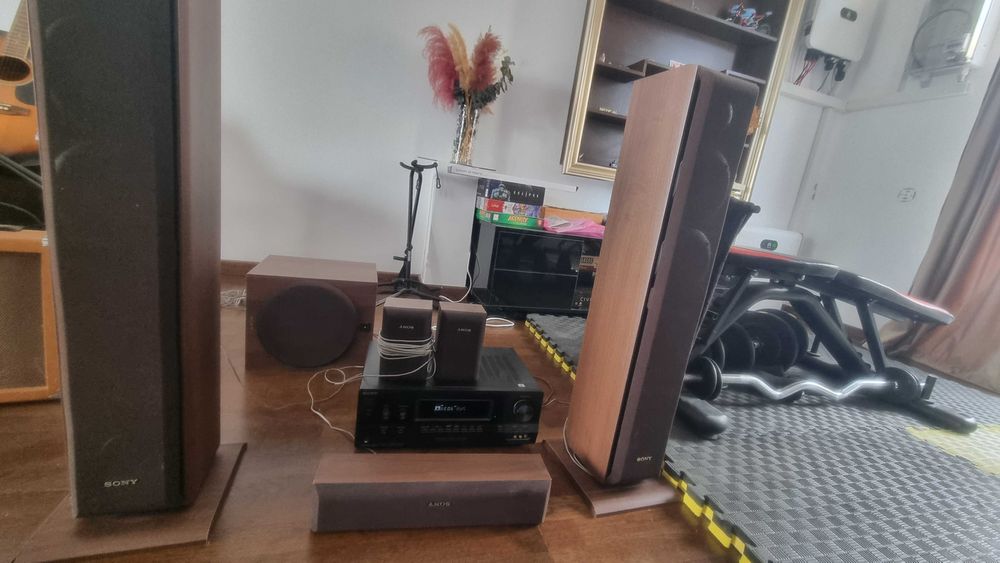 Amplificator Sony STR DE 595  cu  system sony 5.1