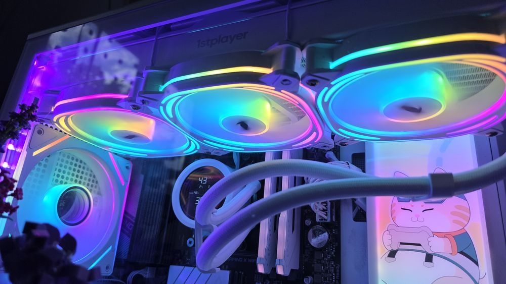 Carcasa Zalman P10 mATX Alb Ventilatoare si Panou aRGB optional