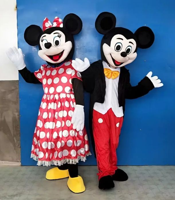 Urs panda, Urs alb, Mickey si Minnie Mouse