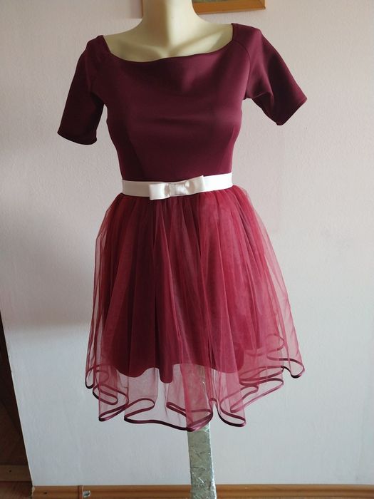 Rochie de seară bordo