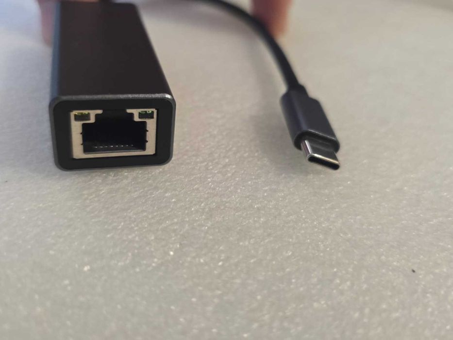 Placa de retea (adaptor rețea) Extern USB Tip C la RJ45 Gigabit Ethernet 1000Mbps