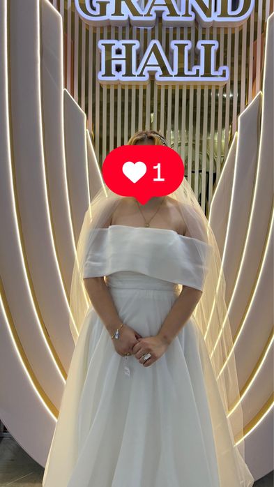 свадебное платье