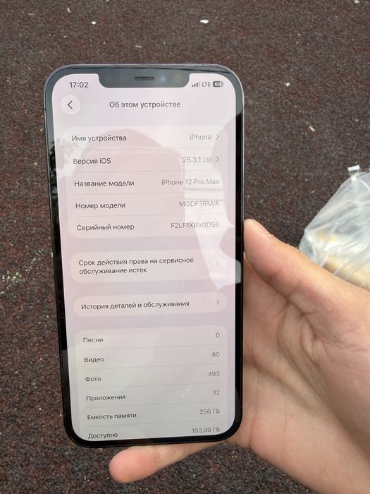 Продам Айфон 12 про мах 256 гб