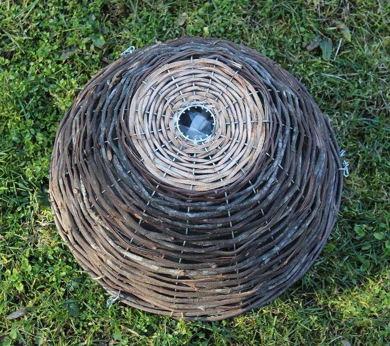 Висяща кошница от ракита, 30 см (12")