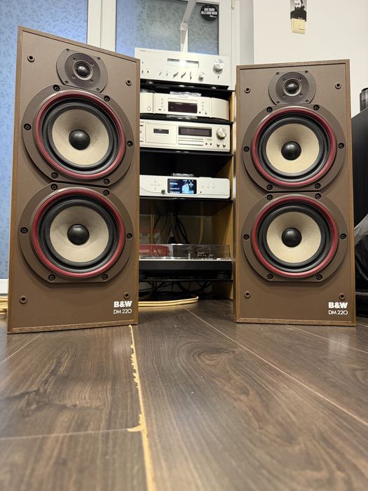 Boxe Bowers&Wilkins DM-220/Difz De 20Cm/8”/Made In England/30Kg/Perechea
