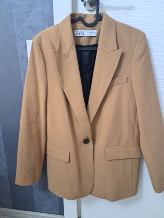 Sacou Zara cream, mărime XS