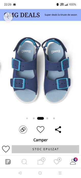 Sandale copii, Camper 28 noi