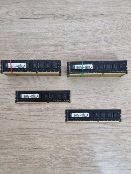 8gb DDR3 1600mhz Kingston ОЗУ для ПК Состояние Новые + Гарантия