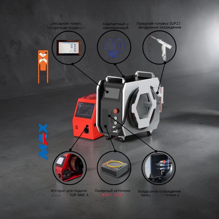 Лазерная сварка 4в1 1500Вт