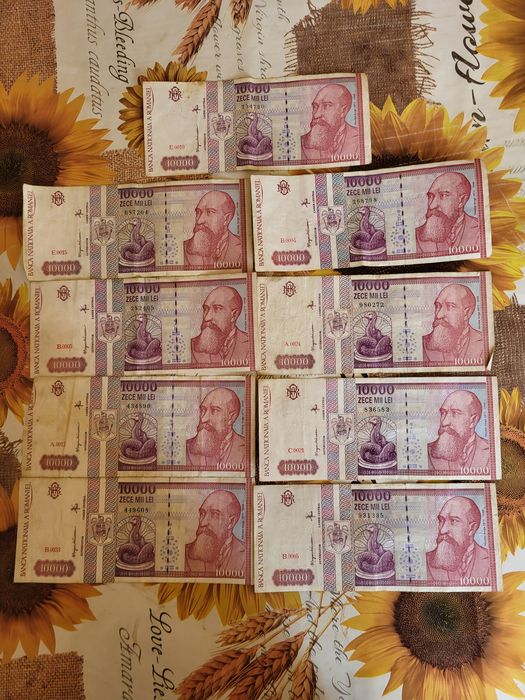 Bancnote 5000 și 10000 lei