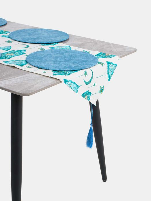 Комплект стол и стулья из натурального мрамора, современный дизайн