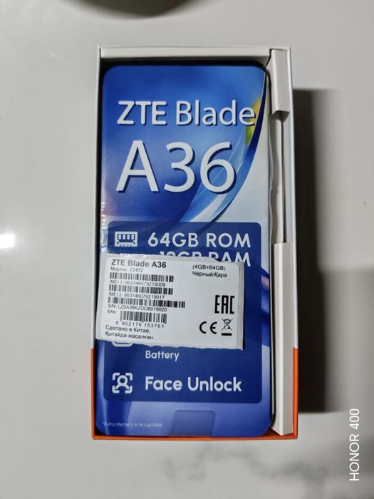 ZTE Blade A36 новый телефон