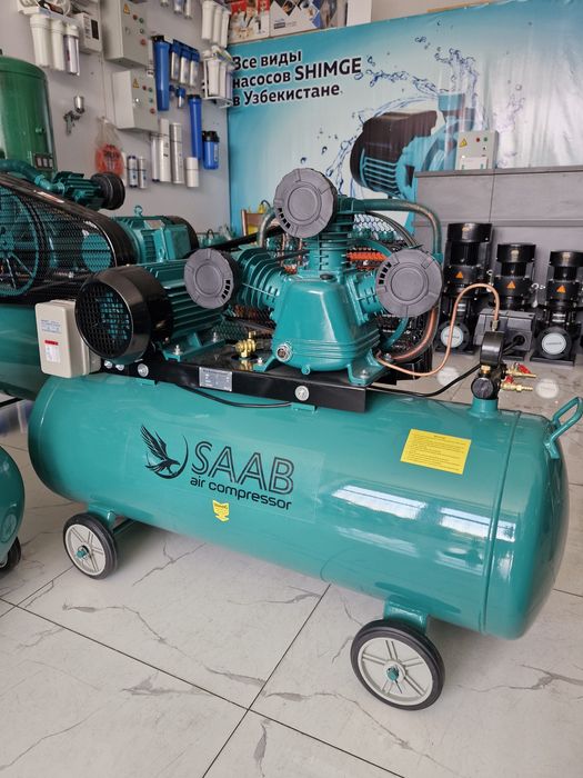 3 фаза 150 литр воздушный компрессор Saab kompressor 360 litr havo
