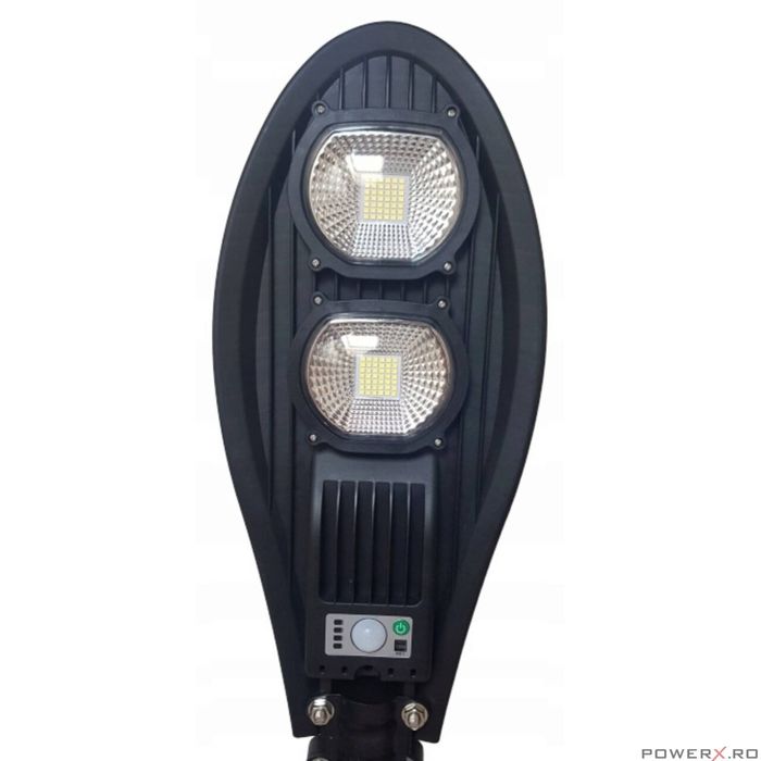 Lampa cu incarcare solara 100 W tip Cobra, panou incorporat,