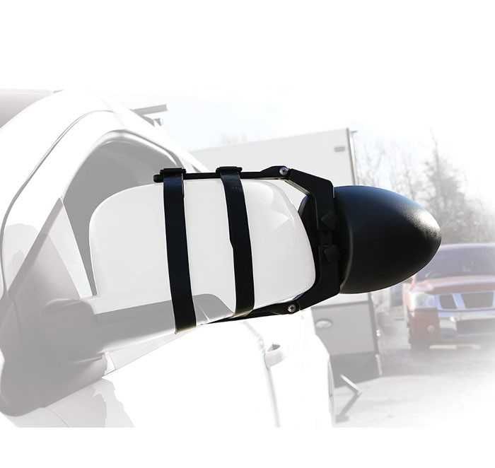 Странично Огледало за Теглене на Каравана Ремарке с Ластик 03