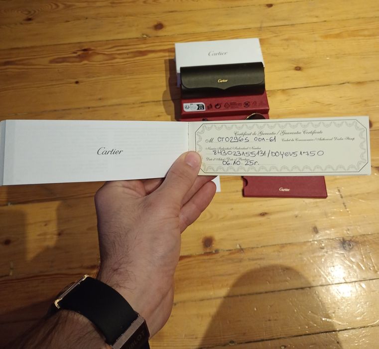 Cartier слънчеви очила