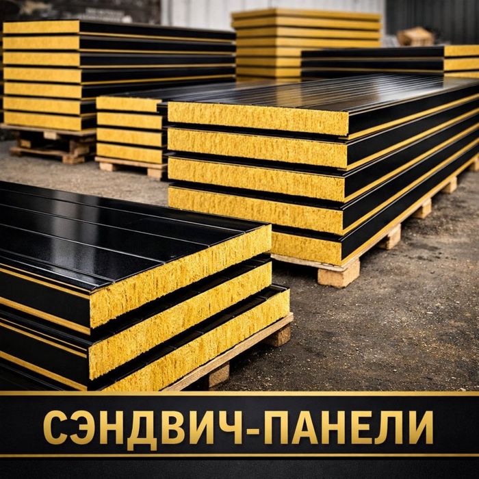 Сэндвич панели стеновые кровельные
