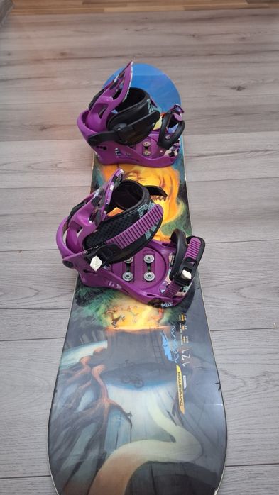 Placa snowboard 120 cm -boots burton
