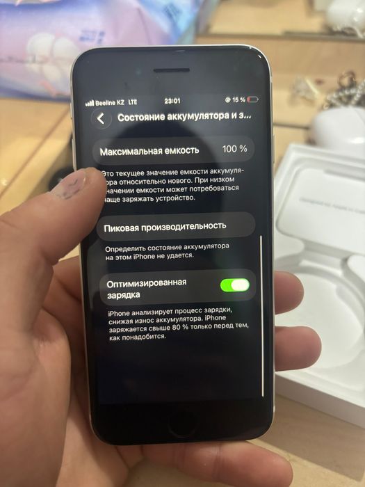 iphone se2 64гб 100%