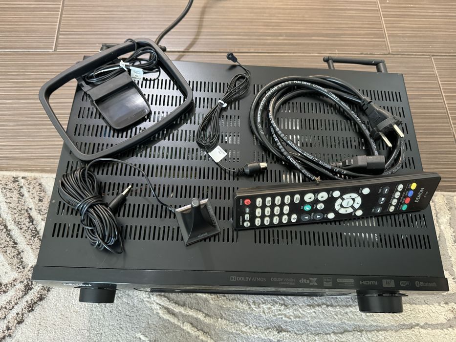 Denon AVR-X2400H комплект Качествен ресовър