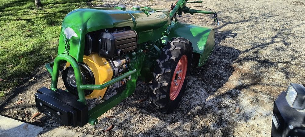 Motocultor Bungartz cu freză și plug