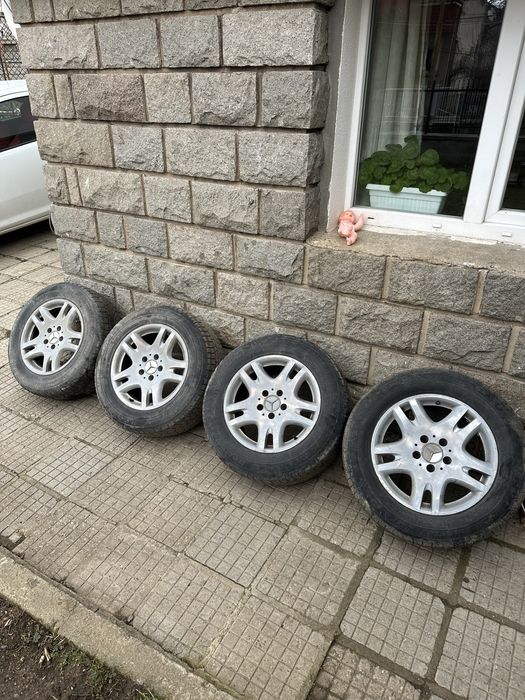 Джанти със зимни гуми Mercedes E class W211