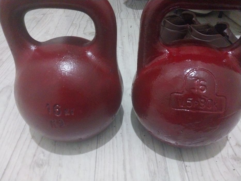 Гир 16кг. Советскии