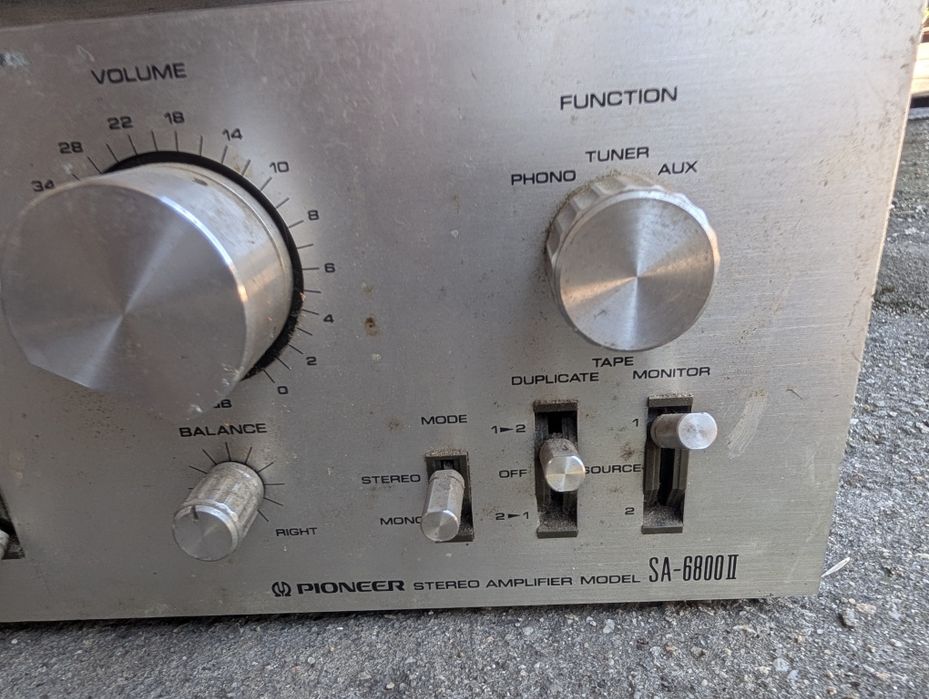 Hi-fi technics pioneer